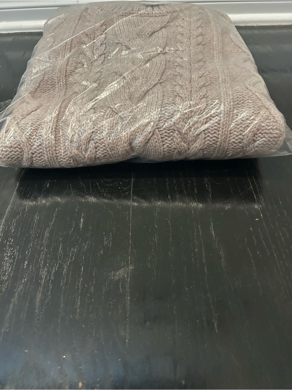 Cable-Knit Mini Sweater Dress - Picture 7 of 16